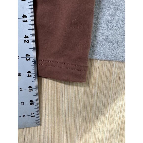 PrAna Womens 12 TALL Outdoor Pants Burnt Orange Stretch Tab Hems Drawstring - Picture 13 of 16